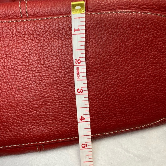 EUC Tignanello Red Leather bag - Picture 14 of 15